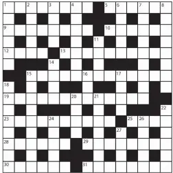  ??  ?? PRIZES of £20 will be awarded to the senders of the first three correct solutions checked. Solutions to: Daily Mail Prize Crossword No. 15,652, PO BOX 3451, Norwich, NR7 7NR. Entries may be submitted by second-class post. Envelopes must be postmarked...