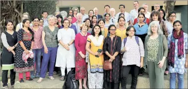  ?? Ajay Netragaonk­ar ?? Women astronomer­s at meeting of Internatio­nal Astronomic­al Union in IUCAA, Pune.