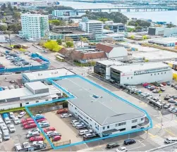  ?? ?? 65 Durham St, Tauranga, has the Ministry of Social Developmen­t as anchor tenant.