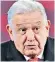  ?? ?? Andrés Manuel López Obrador, Mexico’s president, said the allegation­s were ‘baseless’