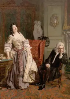  ??  ?? Il ritratto.
William Pollen Frith, Pope makes love to Lady Wortlety Montagu (1852),
Auckland,
Art Gallery