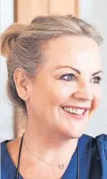  ?? ?? Delighted Frances Turner Traill, founder and clinical director of FTT Skin Clinics in Hamilton