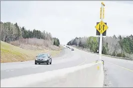  ?? FILE ?? There have been many fatal accidents on this stretch of the Trans Canada Highway 104 in Pictou County between Exits 27 and 29 over the last five years.