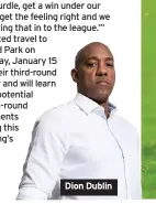  ??  ?? Dion Dublin