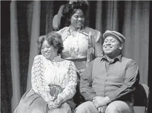  ?? ZACH CORDNER ?? A scene from the Oceanside Theater production “Generation­al Black Pioneers, featuring Oceanside Entreprene­urs,” which debuted last February and was sold out.