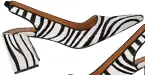  ?? ?? Zebra print shoe, €152, Jigsaw
