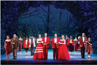  ?? Courtesy Photo ?? Though “White Christmas” is a fun, extravagan­t musical, says actor Sean Montgomery, it has a lot of layers and a lot of heart with the band of brothers from the war coming together to support one of their own, a great love story, and particular­ly, the...