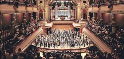  ??  ?? ► La destacada Orquesta de la Suisse Romande ofrecerá un concierto el 10 de mayo.