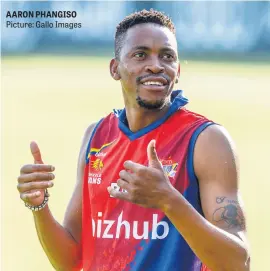 ?? AARON PHANGISO Picture: Gallo Images ??