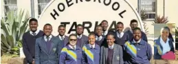  ??  ?? LEADING THE WAY: Tarka High School is very proud to welcome its new leaders for 2018/2019