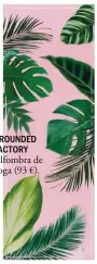  ??  ?? GROUNDED FACTORY Alfombra de yoga (93 €).