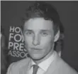  ?? JASON MERRITT/GETTY IMAGES ?? Actor Eddie Redmayne attended a party during the 2015 Toronto Internatio­nal Film Festival at the Windsor Arms Hotel on Sept. 12.