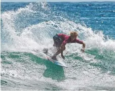  ?? Picture: TOM BENNETT/WORLD SURF LEAGUE ?? Timothee Bisso at Burleigh.