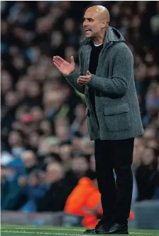  ??  ?? Manchester United coach Jose Mourinho, left, and Manchester City manager Pep Guardiola will square off again on Sunday when their teams do battle in a vital Premier League clash at the Etihad Stadium. City are top of the league but United have enjoyed a resurgence recently, adding spice to the derby. | EPA