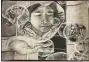  ?? OFFICE OF REP. PETE AGUILAR ?? Los Osos High School student Candy Qu won second place in the the 2022 California 31st Congressio­nal District Congressio­nal Art