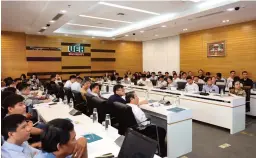  ?? ?? The conference on carbon markets held in Ho Chi Minh City