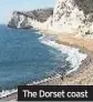  ??  ?? The Dorset coast