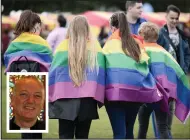  ??  ?? Father Paul Morton, inset, backs teaching on LGBT issues