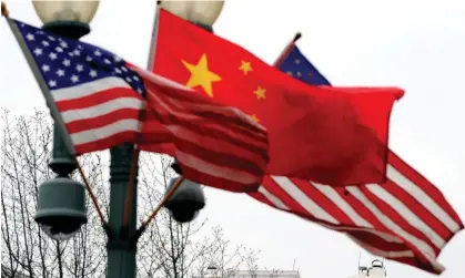  ?? Photograph: Jewel Samad/AFP/Getty Images ?? China’s embassy said the US sites enabled Chinese nationals to renew driving licenses. ‘The US side should stop the groundless hyping of this issue.’