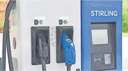  ?? ?? New charges A new tariff for the charging of electric vehicles comes into force today