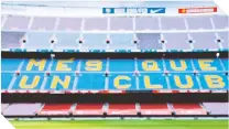  ?? ?? El club catalán sigue inyectando recursos para mejorar sus finanzas.*