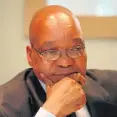  ??  ?? Former president Jacob Zuma