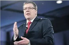  ?? JUSTIN TANG / THE CANADIAN PRESS FILES ?? Saskatchew­an Premier Scott Moe warns B.C. the province will consider “restricted export permits for our oil.”