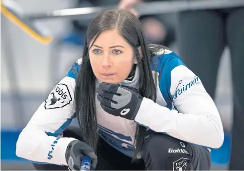  ??  ?? EXCITED: Scotland’s Eve Muirhead is thrilled curling is back in action and looking forward to competing at Calgary.