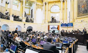  ?? SENADO ?? Cuatro hechos marcaron la agenda de este primer periodo de la legislatur­a 2019-2020.