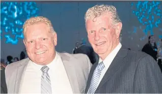  ?? KEVIN VINER IPOLITICS ?? Premier Doug Ford appointed longtime family friend and Toronto police Supt. Ron Taverner to become OPP commission­er on Nov. 29. Taverner has requested a delay in his appointmen­t.