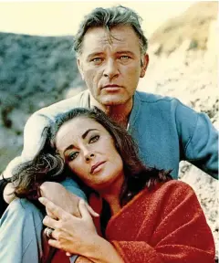  ??  ?? Tales of Hollywood: Richard Burton and Elizabeth Taylor