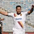  ?? BackapageP­ix ?? NEW signing Waseem Isaacs celebrates his goal for Stellenbos­ch FC against Orlando Pirates at the weekend.
| SYDNEY MAHLANGU