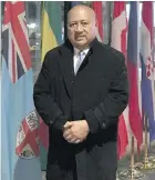  ?? Photo: ?? Minister for Defense and National Security Ratu Inoke Kubuabola at the UN Peacekeepi­ng Defence Ministeria­l Meeting in Minister Vancouver.