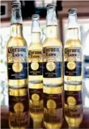  ??  ?? SALUD. Constellat­ion Brands ganó mercado en EU, gracias a Corona.