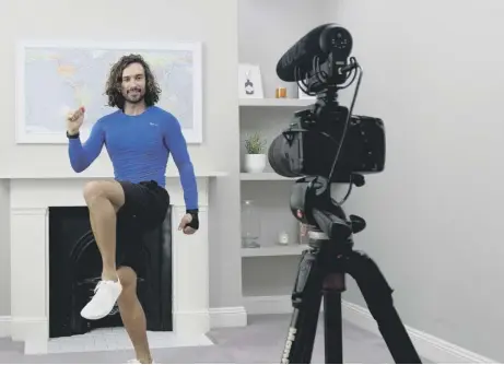  ??  ?? 0 Introducin­g PE with Joe Wicks enabled the young people to try something new together and was a positive way to start the day