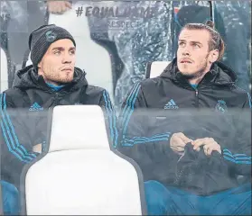 ?? FOTO: J.A.SIRVENT ?? Gareth Bale ni calentó en el partido de ayer contra la Juventus