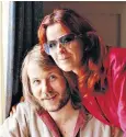  ??  ?? Couple: with his then wife Anni-frid Lyngstad at the height of their Abba fame