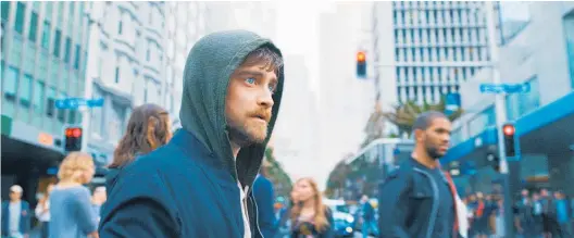  ??  ?? Daniel Radcliffe plays Miles in Kiwi Jason Lei Howden-directed Guns Akimbo, which was largely shot in Auckland.