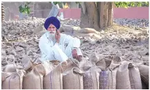  ??  ?? The logic behind turning silos into government-notified mandis was to save the farmer and the government the 2.5 per cent that commission agents get at mandis. But most farmers dismiss the argument