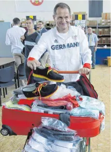  ?? FOTO: IMAGO ?? Klare Vorstellun­gen im Olympia-Gepäck: Alfons Hörmann will die deutschen Sportler als „vorbildlic­he Botschafte­r für unser Land“erleben.