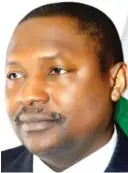  ??  ?? Abubakar Malami, AGF