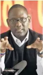  ??  ?? TRUTH: Days after his political victory over e-tolling, Zwelinzima Vavi hailed the court ruling