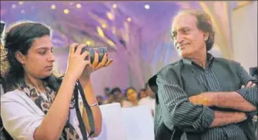  ?? PHOTO: KALPAK PATHAK/HT ?? Avani Rai has made a 55minute documentar­y on her father, titled Raghu Rai, An Unframed Portrait