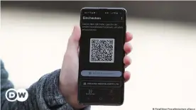  ??  ?? Приложение Luca для отслеживан­ия контактов работает с помощью QR-кодов