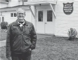  ?? MILLICENT MCKAY/JOURNAL PIONEER ?? Rowan Caseley, mayor of Kensington, said weather events like the Nov. 29, 2018 snow storm and the recent post-tropical storm Dorian have pushed the town to work toward establishi­ng a reception/warming centre in the area before winter hits in full force.