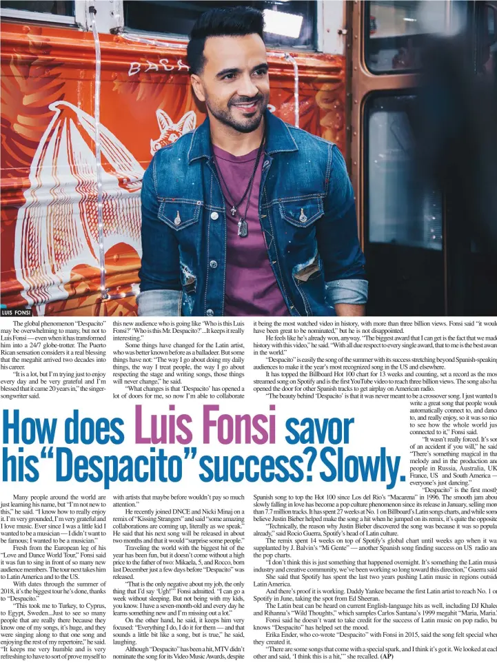  ??  ?? LUIS FONSI