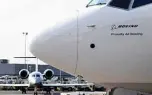  ?? ?? ARLINGTON, US: In this file photo, the nose of a Boeing 737A is seen during a Boeing ecoDemonst­rator program at Washington Reagan National Airport (DCA) in Arlington