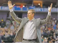  ?? MICHAEL AINSWORTH/ASSOCIATED PRESS FILE PHOTO ?? Coach Fred Hoiberg, who had to deal with a veteran roster that didn’t fit his style early on and then injuries to key players, never found his footing in Chicago. He was fired Monday.