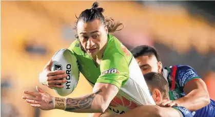  ?? Photo / Getty Images ?? Charnze Nicoll-Klokstad has been a revelation in the NRL this season.