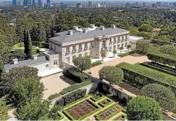  ??  ?? Billionair­e Jeff Bezos has bought the fabled Beverly Hills estate of late film studio boss Jack Warner.